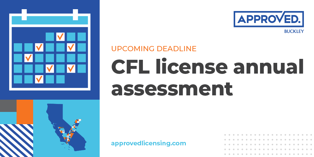 approvedlicense's tweet photo. California Financing Law licensees must pay their annual assessments to the DFPI by the end of the month. Our latest post provides additional details and helpful links: https://t.co/awlAtNnE35 https://t.co/HUThFv3uE3