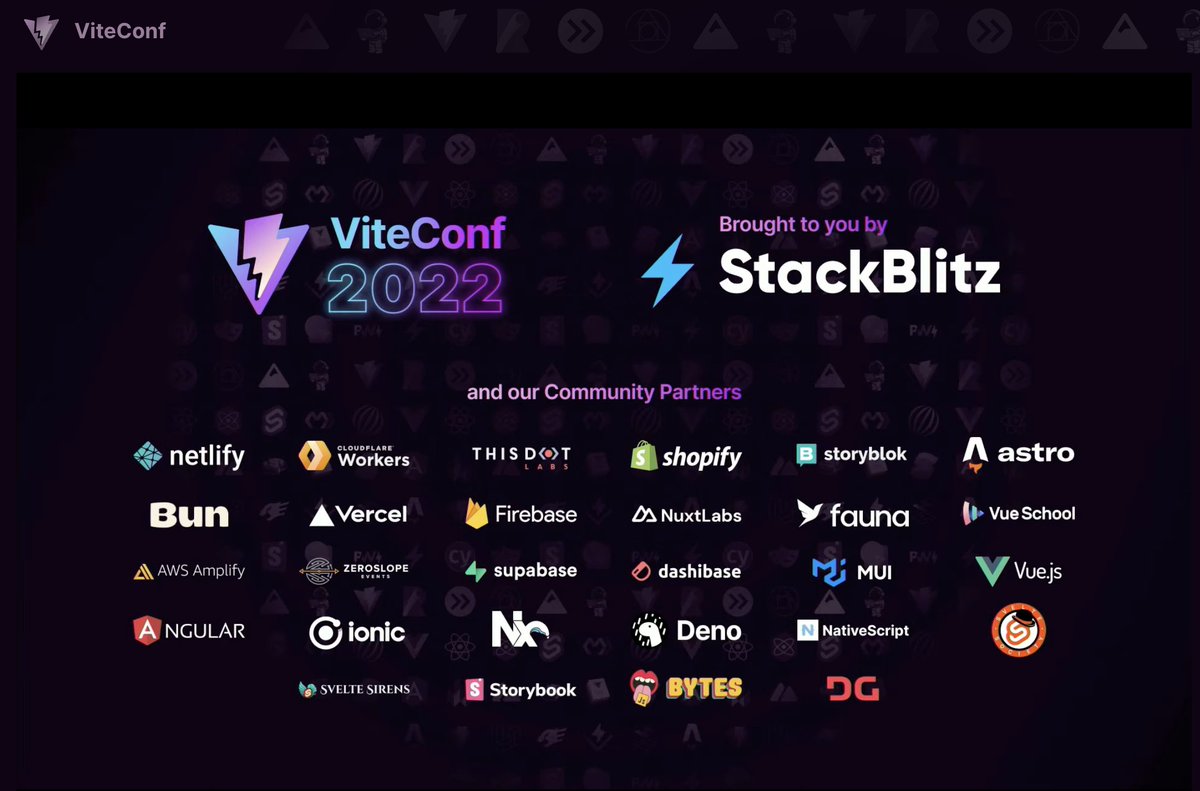 Sunny4days's tweet photo. Happy @ViteConf Day! We are proud to be part of this epic event! https://t.co/rESaemVQca 24 hours of content so you can enjoy from any timezone!! #viteconf https://t.co/BAwHOmvvr6