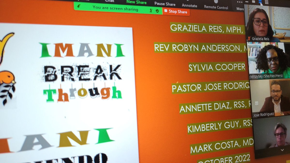 Imani Breakthrough presentation for Advocacy Unlimited. It was outstanding. #prch @chy_bellamy <a href="/ayanaeliza/">Dr. Ayana Elizabeth Johnson 🐙</a> <a href="/marknapolicosta/">Mark Costa</a> <a href="/YalePsych/">Yale Psychiatry</a> <a href="/Yale/">Yale University</a> <a href="/CTDMHAS/">CT DMHAS</a> 
Thanks to all the presenters!