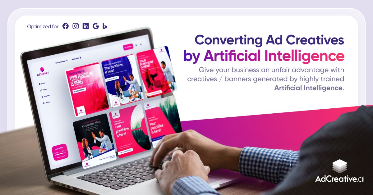 This ai to̗ol lets users generate high-converting ad creatives quickly with the help of data-trained artificial intelligence 🌟

👉adcreative.grsm.io/trial?coupon=1…

#demandgeneration #leadgenerationchannels #bootstrap #happyrakshbandhan #appdesign #resume #btsis7