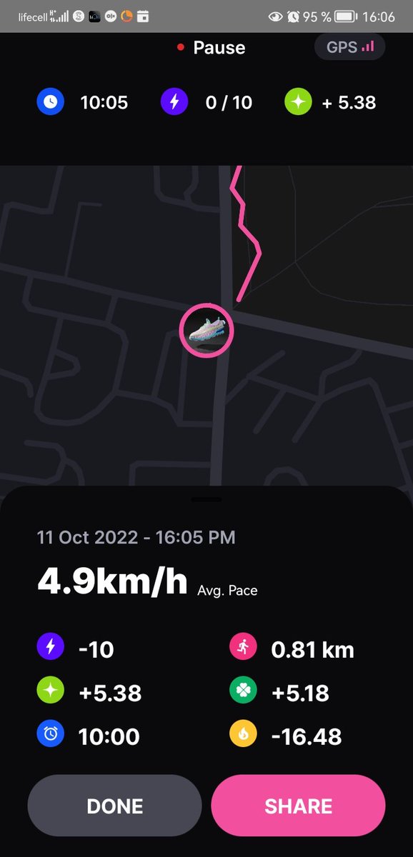 tanushalambre's tweet photo. ✨👟Today's #walk along the edge of the #park with #Tracer brought me 5.38 #TRC and wonderful emotions from the contemplation of #nature! 💖😊 #EverythingWillBeUkraine #M2E #MoveAndEarn #NFT #TRACERM2E #TRACER_NFT #POLYGON @Official_Tracer #m2eAndroid #movetoearn #Move2Earn #Web3 https://t.co/9pChSwEaDl