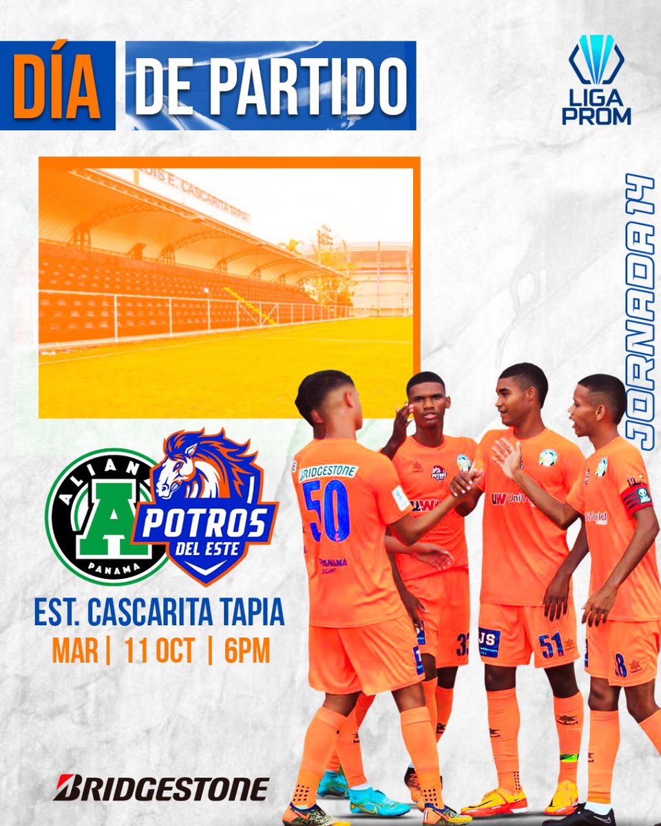ClubDepEsteFC's tweet photo. ¡Día de victoria! 🔥
¡Vamos Potros a sumar de 3! 💪

#ElEquipoDelEste https://t.co/t2uHQwwDF7