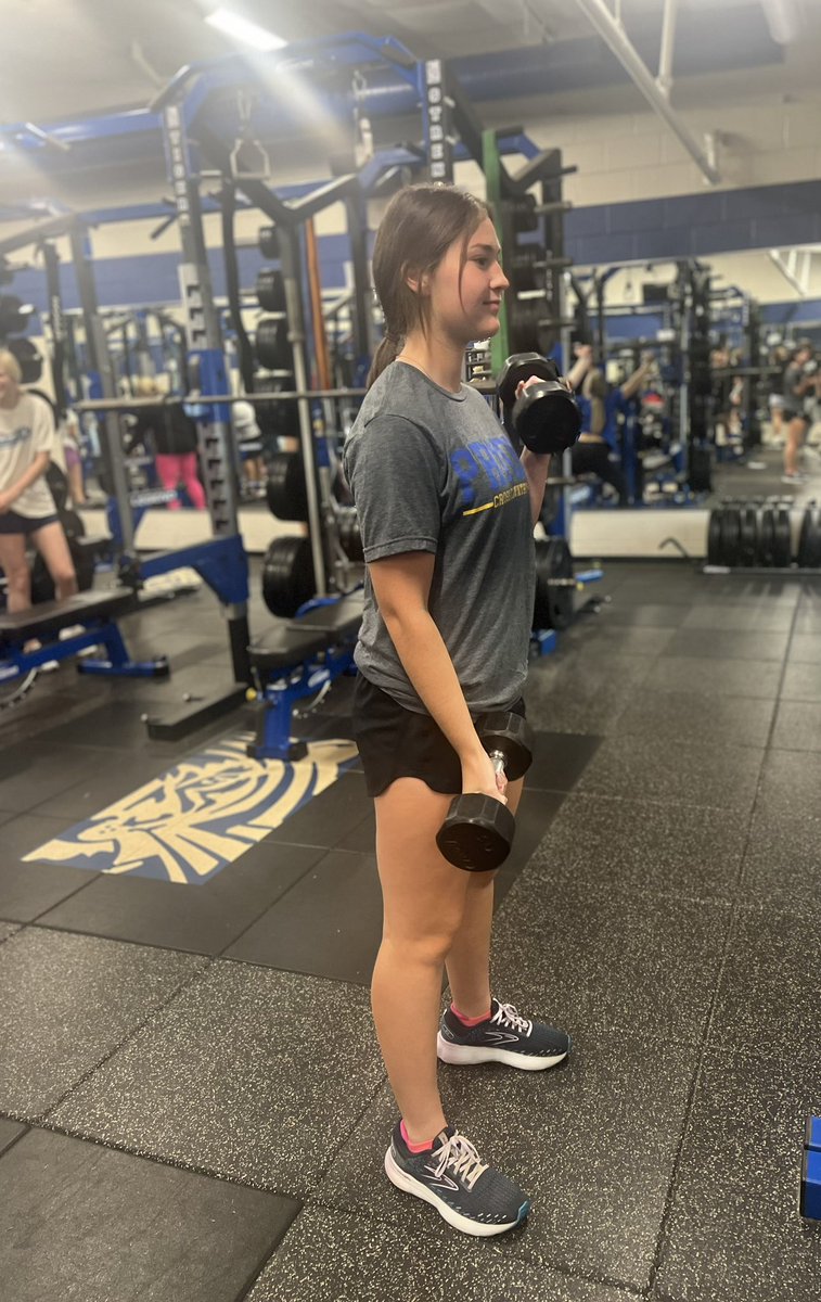 XC athletes have put in the work in the weight room this season. Good luck today at Conference. <a href="/PryorHSTrack/">Pryor Lady Tigers Track and XC</a> <a href="/PHStigerspeed/">Pryor HS Boys XC⚡️TF</a> 
#TigerStrength