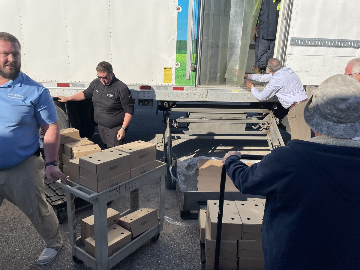 Today, in partnership with <a href="/countryfreshMI/">Country Fresh</a> delivered more than 18,000 shelf stable “Giving Cow” milks to <a href="/IMKids3rdMeal/">IM Kids 3rd Meal</a> for food insecure children. We’ll have this impactful story during Live Local-Give Local, soon! <a href="/eightwest/">eightWest</a>