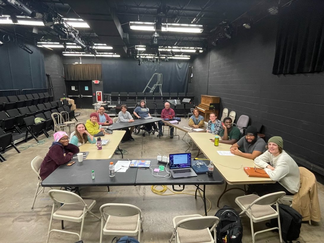 Our cast and crew for Finding Home had their first rehearsal last night! They're super excited to show what they'll be performing for you! 

Performances will be November 4-5 and 9-12, tickets are on sale now at tickets.nmu.edu.
•
•
#ShareNMU #forestrobertstheatre #FRT