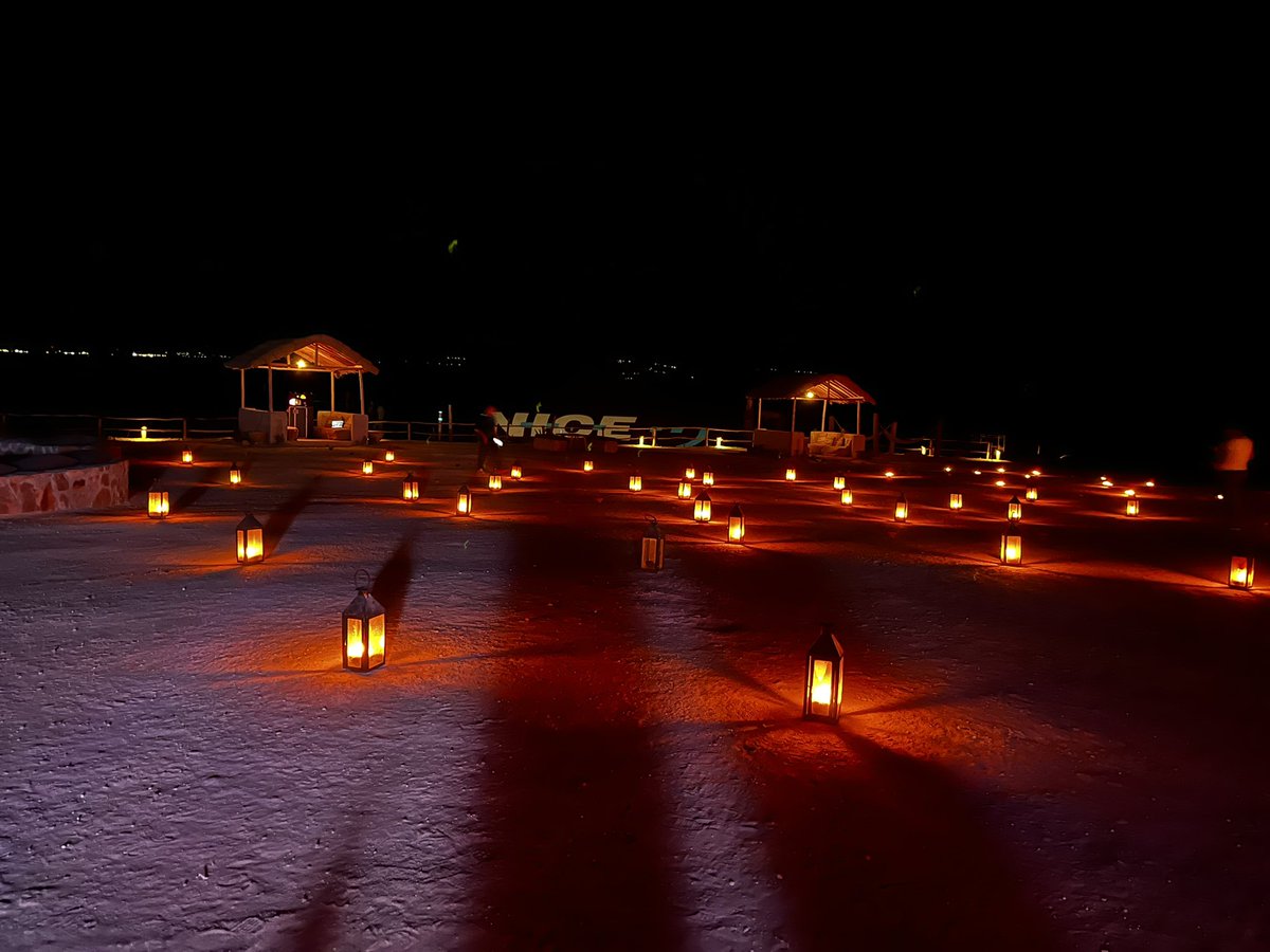 A perfect evening in the desert #MakeExperiencesFlow