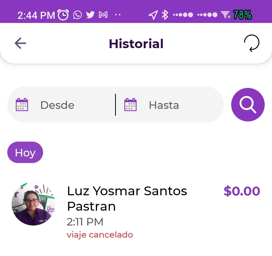 Sres. <a href="/yummyridesvzla/">Yummy Rides</a> hay choferes que toman el servicio se comunican con uno para coordinar las dirección de encuentro y luego sin avisar cancelan el servicio.Tuve que irme en un <a href="/RideryVzla/">Ridery</a> Por favor pendientes con este tipo de conductas. Les dejo la imagen para sus acciones