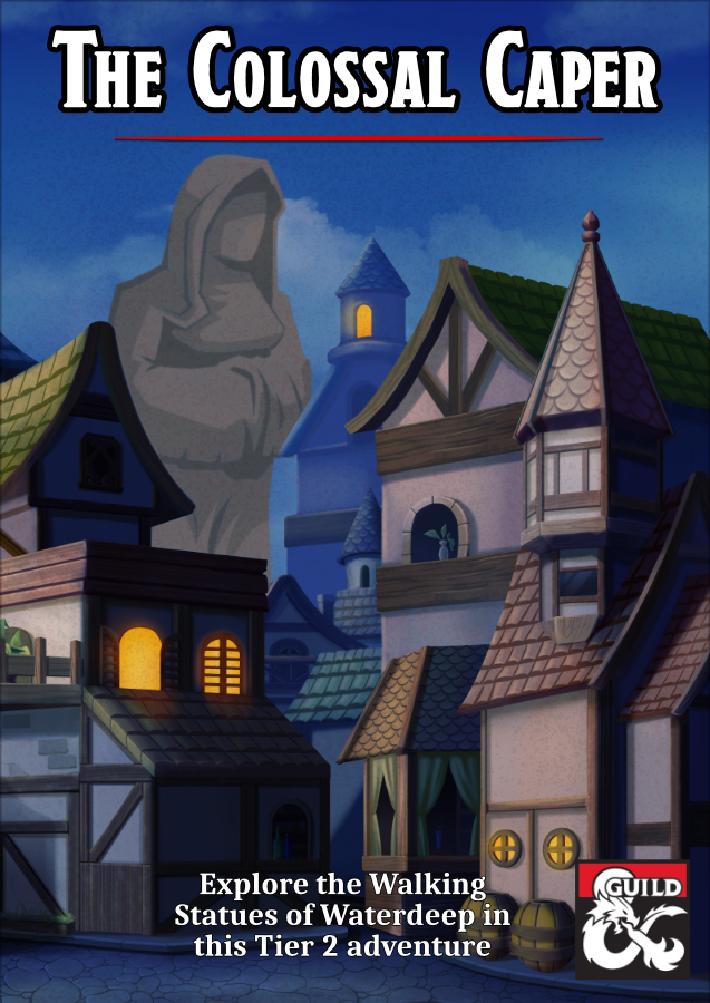 Colossal Caper got its first 5 star review! I'm really  happy that people are enjoying it.  

If you would like to know what this adventure is all about, there's more info in my pinned tweet.