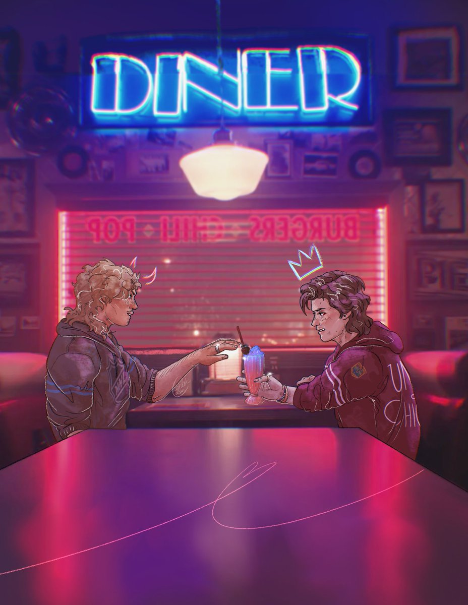 ritzfurart's tweet photo. I am wasted, losing time; On a foolish, fragile spine
I want all that is not mine; I want him but we're not right
#harringrove #billyhargrove #steveharrington https://t.co/XGBswFU5bE