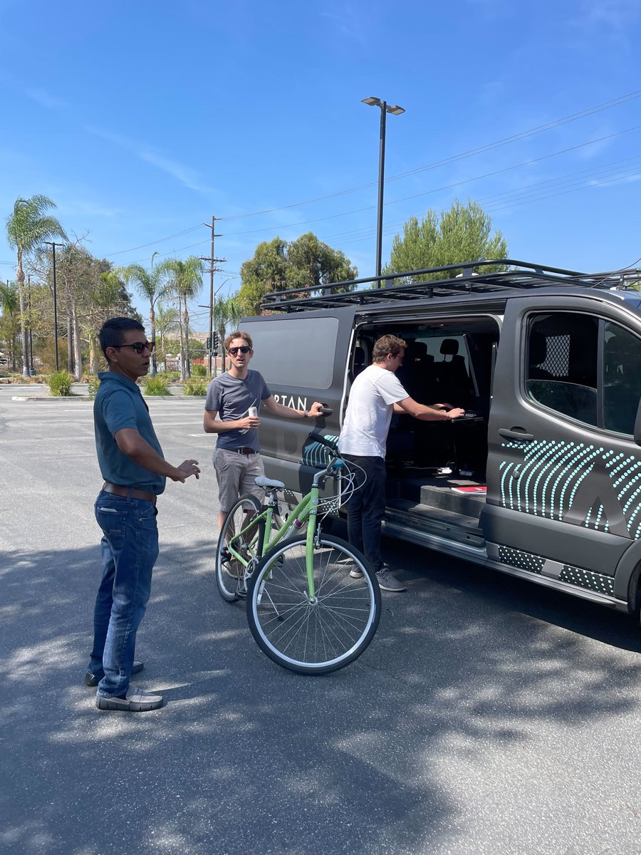 SpartanRadar's tweet image. The Spartan team is dedicated to improving safety for vulnerable road users.
Here, Spartan engineers are using our test van to ensure VRU detection in different scenarios, such as bicyclists in a blind spot and pedestrians hidden behind a sign.