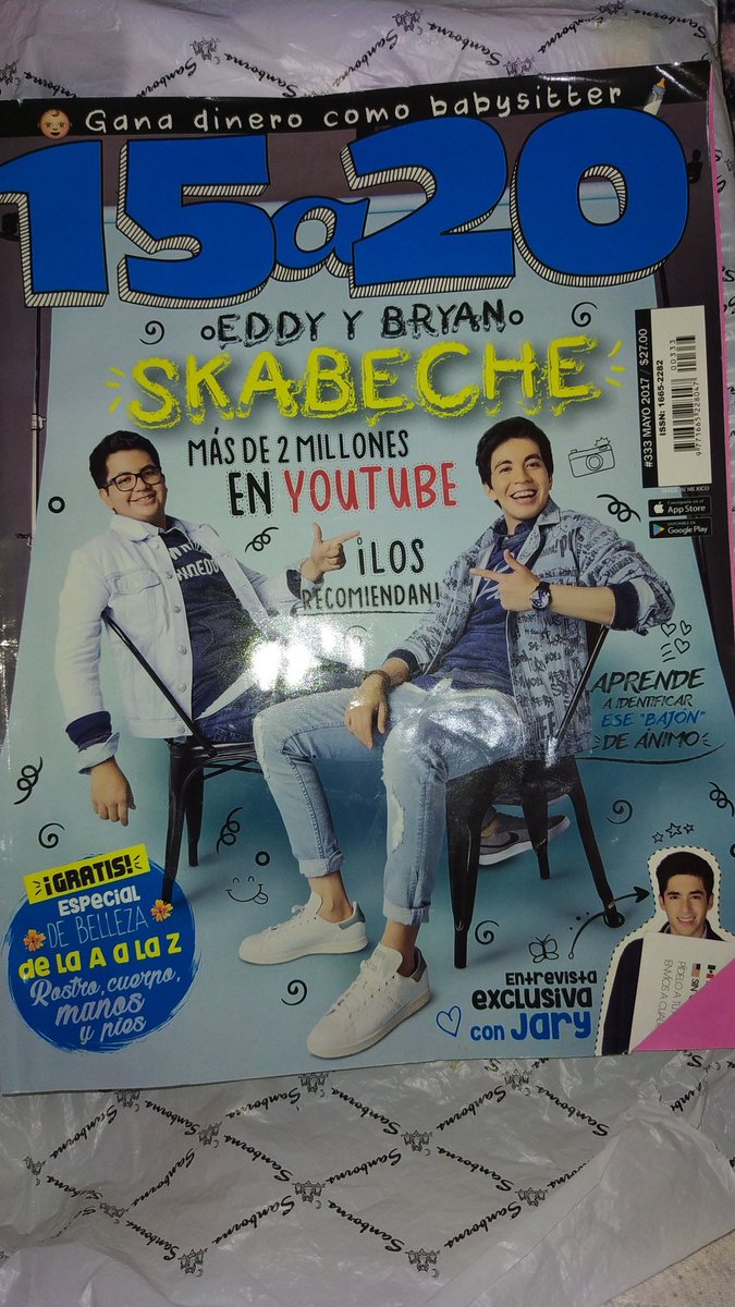 AYYYYYY que bonita revistaaa <a href="/Bryan_SKabeche/">Bryan SKabeche 🐨</a> <a href="/Eddy_SKabeche/">Eddy SKabeche</a> 
El sueño siempre fue tener esta revista firmada