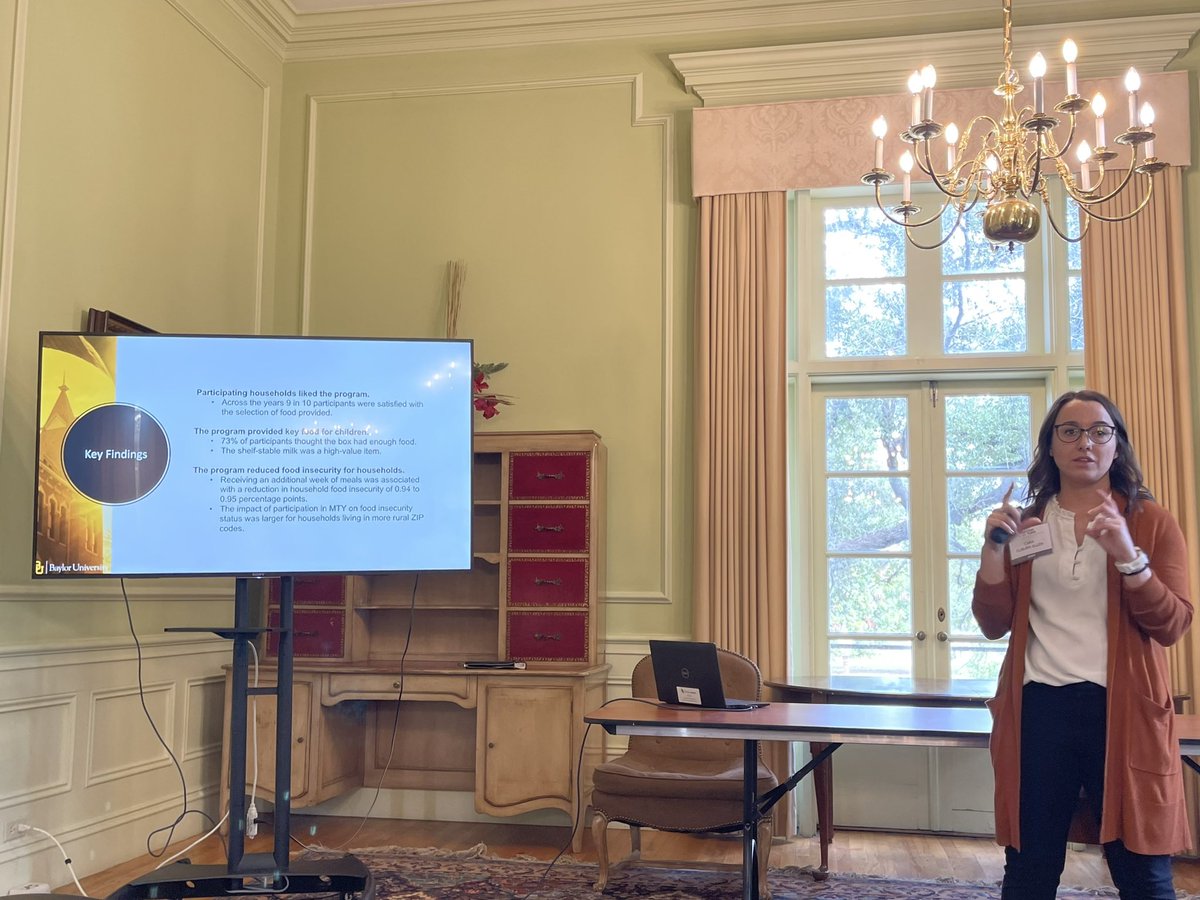 Dr. Cara Allen shares that shelf-stable milk was a high-value item in the Meals to You rural food security program, adding that milk, in many of those communities during the pandemic, reached as high as $25 per gallon! @BaylorCoHP