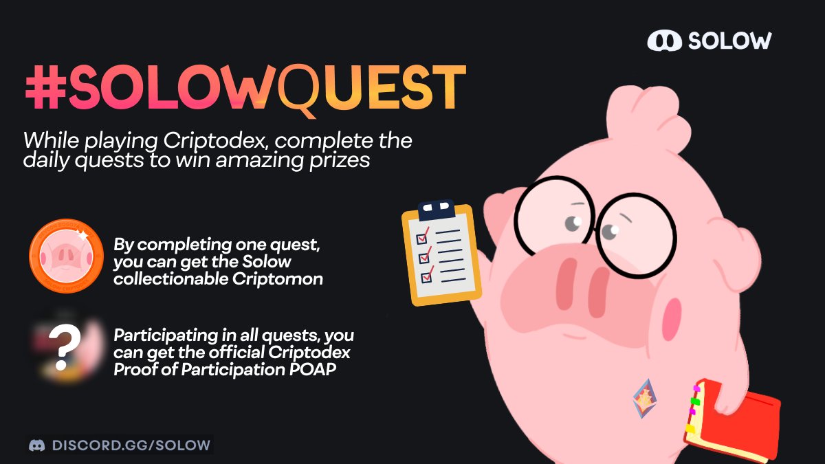 solowcripto's tweet photo. gm @EFDevcon 🇨🇴⛅
Nos encanta ver que están jugando al #Criptodex y queremos compartir la diversión con toda la comunidad🙌
Por eso les traemos las #SolowQuest⭐
(Seguí leyendo aunque no estés en 🇨🇴😉) https://t.co/lsnP7lMkBX