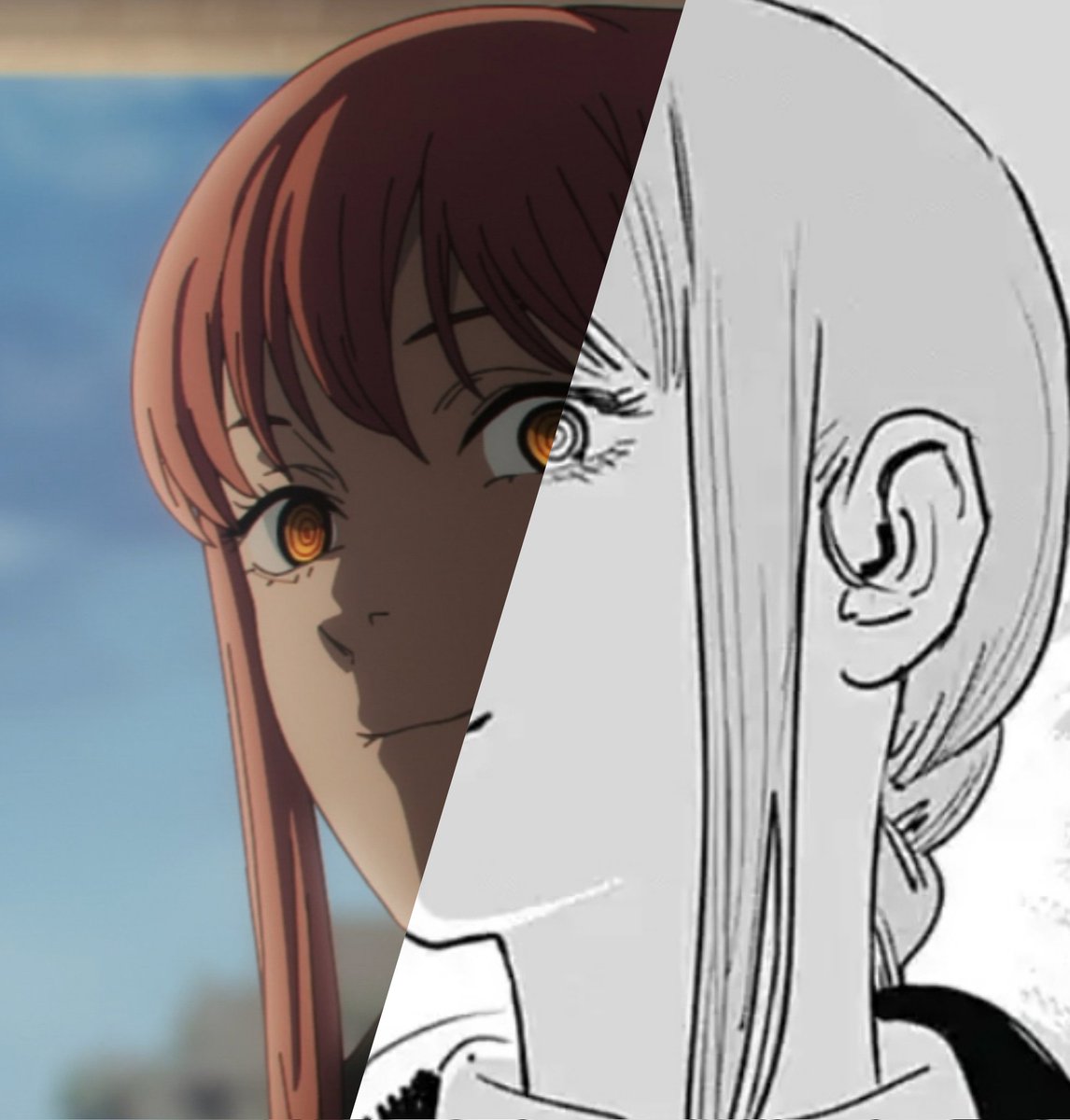 Hilo comparativo del capítulo 1 de Chainsaw Man.
Un like se agradece ❤️