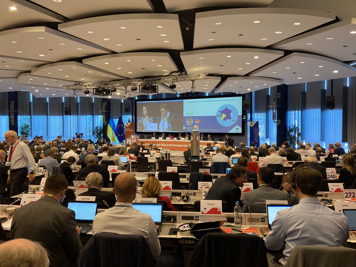 mazzone_vincent's tweet photo. Vers une protection🇪🇺 des savoir-faire portée par @NvelleAquitaine avec l’adoption unanime au Comité des Régions @EU_CoR de l’avis se @MartinePinville pour les #IGIA: #LingeBasque #Charentaises #pierred’arudy #PorcelainedeLimoges, tapis tapisseries d’#Aubusson https://t.co/J7sMqkUEMr