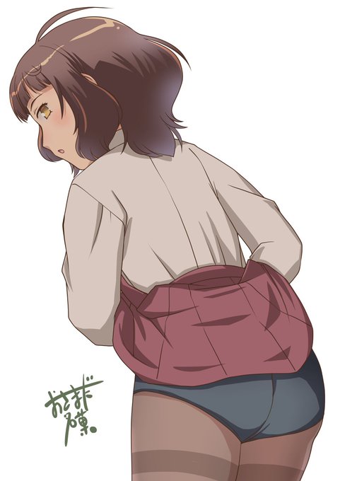 中破絵見てもよくわからなかったけど、岸波さんのストッキングもここまであるんだよね? 