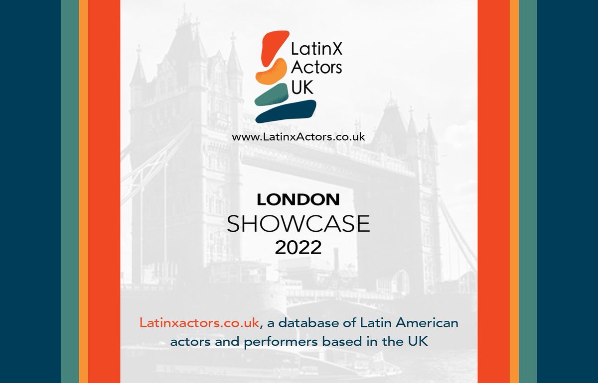 To celebrate the #LatinAmericanHeritageMonth we are hosting our 2022 Industry #Showcase.

Thursday 13 October, at @sohotheatre 13.00-14.00.

If you’re a writer, director, producer, casting director or agent, please do get in touch. 
We want to invite you.
latinxactors@gmail.com