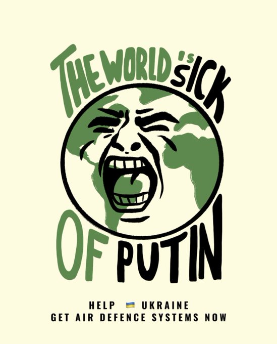 World is sick of Russia 🤬 https://t.co/OobuUxon2c