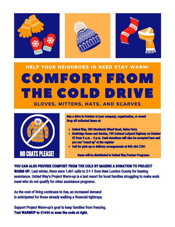 Vets_elementary's tweet photo. Help Your Neighbors In Need Stay Warm!
Comfort From the Cold Drive:
Gloves/Mittens/Hats/Scarves/(No Coats Please)
***There will be a box located at school to donate. I will be collecting until Oct. 22nd.*** https://t.co/TsPLGZaoWs