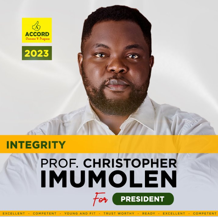 There comes a time when one must take a position that is neither safe, nor tribal, nor Profitable; but he must take it because I know it is TIME for a YOUTH and I will stand as a VOICE FOR THE YOUTHS.

#ProfChrisIsComing