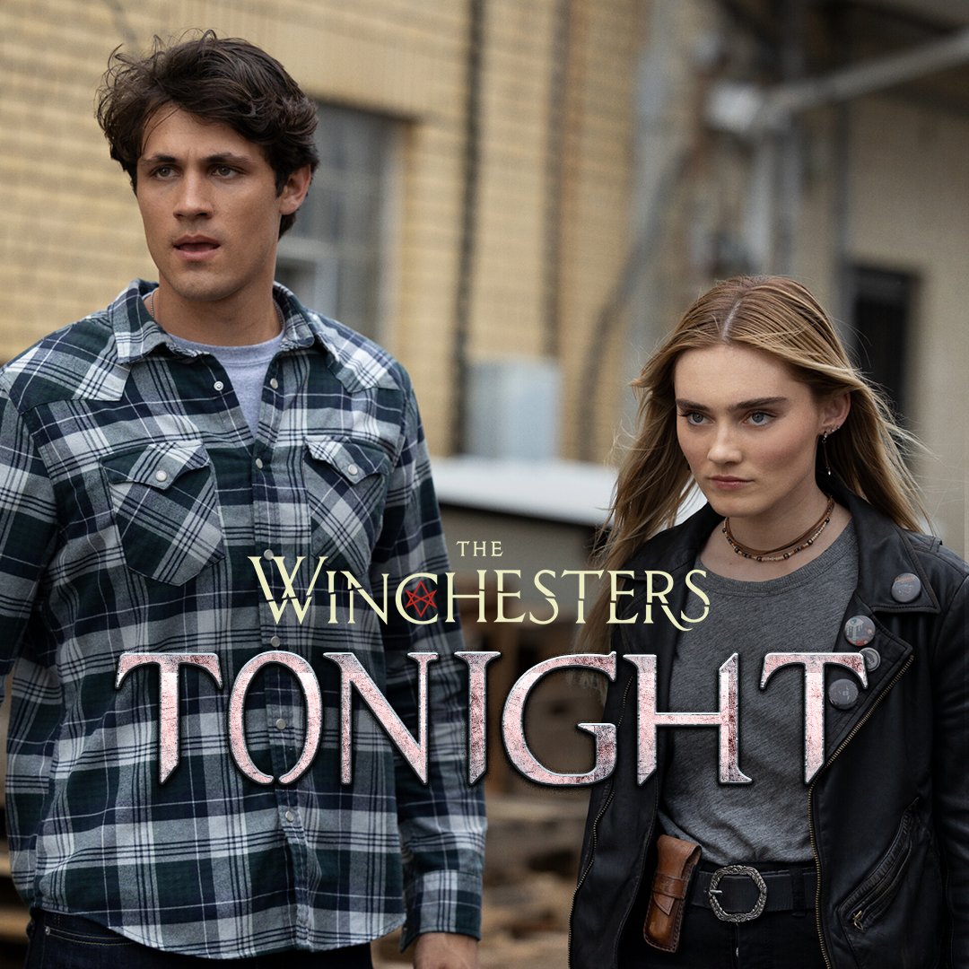 Let's get hunting. #TheWinchesters premieres at TONIGHT 8/7c. Stream tomorrow free only on The CW! #Supernatural