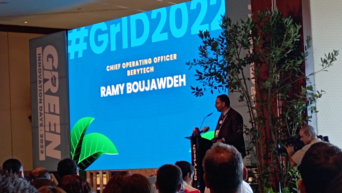cluster4green's tweet photo. Dr. Ramy Boujawdew, C.E.O. of @berytech , and Dr. Khaled Elsaadany, from @ENICBCMed Programme, where invited today for the opening ceremony of the #GrID2022
#innovation #inclusion #sustainability #GOMED #MEDNOW #ONEMED https://t.co/4OLBbzuE3W