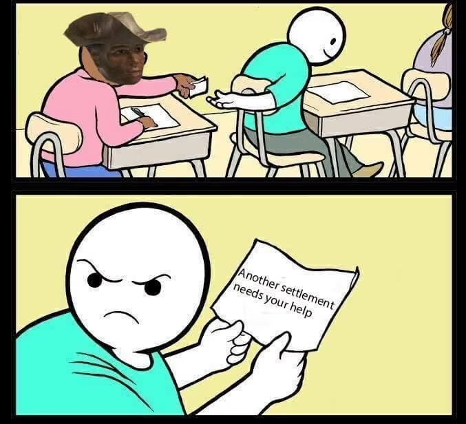 NemcoGaming's tweet photo. Damnit Preston! Every.Single.Time! 

....*sigh*...Fine...which one? 😂

#fallout4 #Fallout25 #bethesda #nemcogaming #bamboozeled #OnMyWay https://t.co/I0BdNBYxY2
