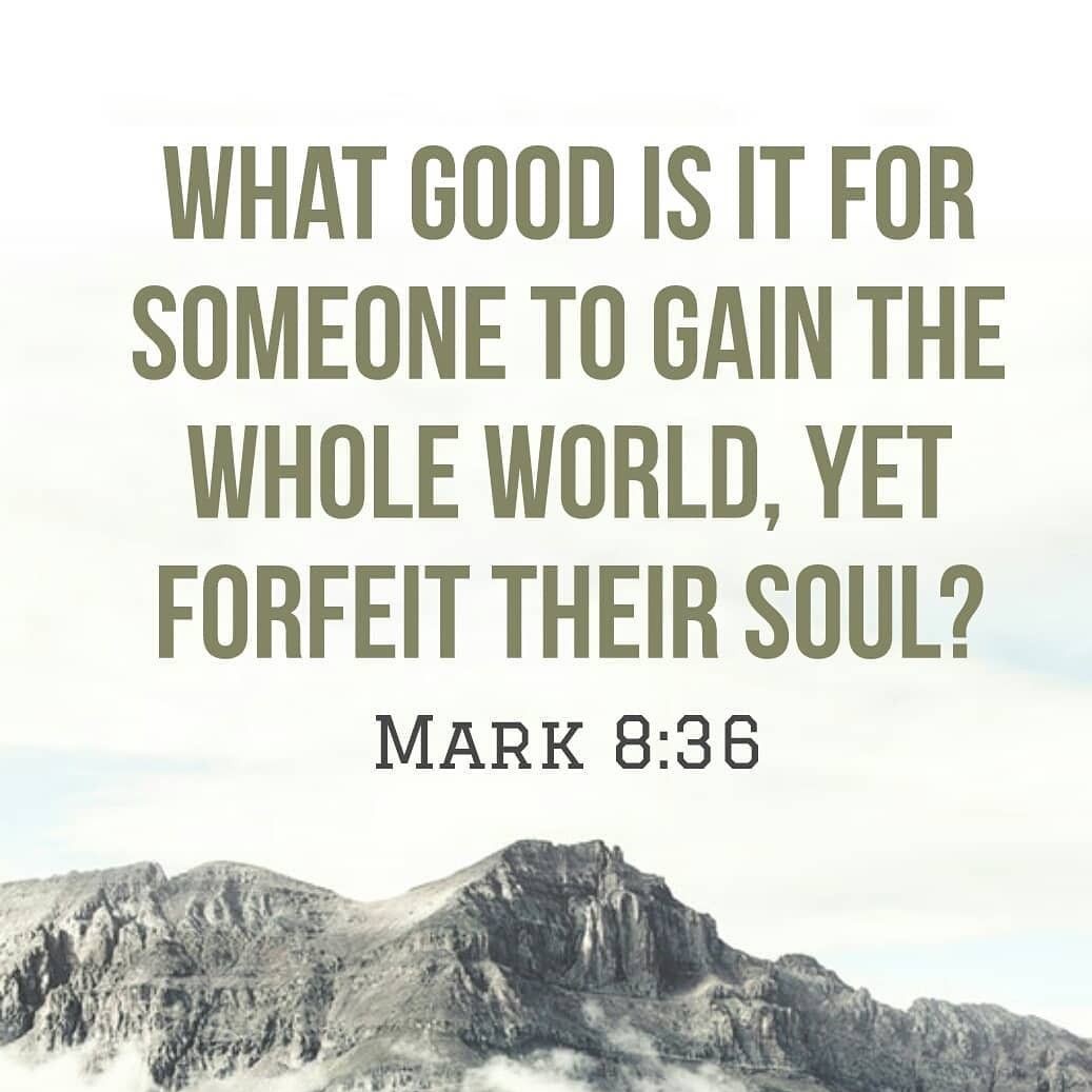 MightyManFamily's tweet photo. Jesus is drawing a comparison between "the whole universe" and "your own soul."  Your soul is worth more than the whole universe, because your soul is eternal. Believe in Jesus and your soul will spend eternity in heaven. 👍👌🙌🙏 https://t.co/ORB0ydxT54