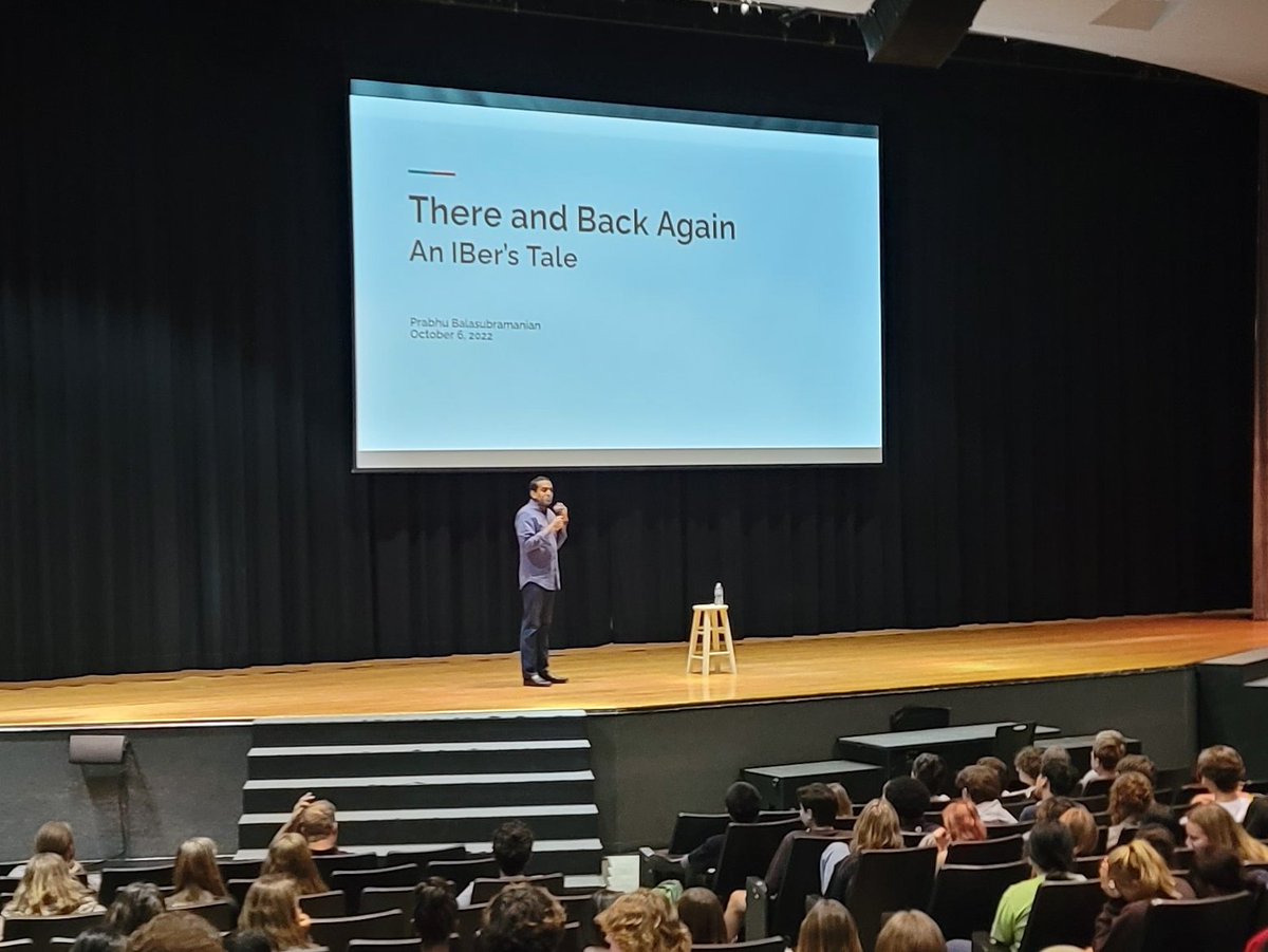 wp_ibdp's tweet photo. Last week @WPHS_OCPS IB students heard from 2002 Winter Park IB Alum, Prabhu Balasubramanian, 2012 Jeopardy Champion.  Focus of the assembly was "There and Back Again, An IBer's Tale" What an incredible experience...and Prabhu spent 40 minutes on Q&amp;A with the IB kids. TY! https://t.co/Wp3bhW0wQF