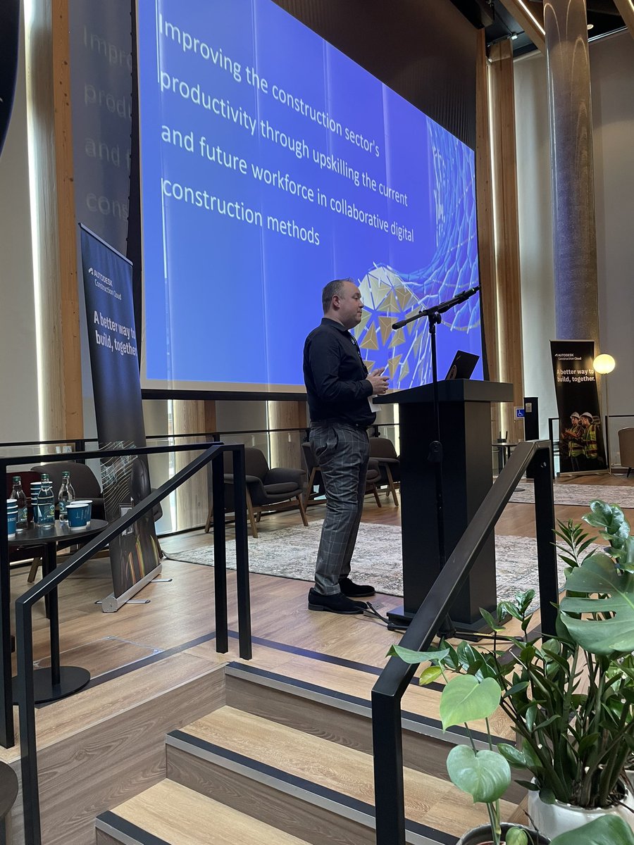 kevinfurlong88's tweet photo. Presenting in Autodesk with @barrymcauley83 on our @WeAreTUDublin BIM &amp; Digital Construction Programmes https://t.co/rfcESGNhw0