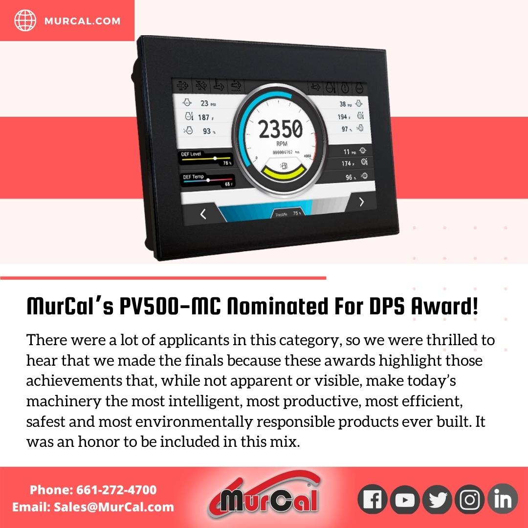 murcal's tweet image. In our latest article we highlight MurCal&apos;s PV500-MC Nomination for the DPS Award! 🏅
The Diesel Progress Summit Awards Celebrate Excellence and Achievement in the field of Engine and Powertrain Technology.
Read it here --&amp;gt; murcal.com/blog/murcals-p… 
 #DieselProgressSummit #pv500