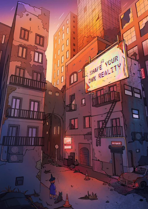 Hi #portfolioday  I'm Maddy, a freelance illustrator from  and i love making background &amp; environment design   Nice to meet you!! 