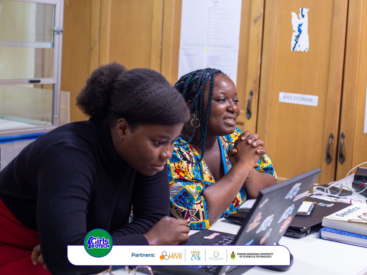 GirlsInBiotech's tweet photo. Mentees for the Girls in Biotech Fellowship Program were assigned to read scholarly papers concerning biotechnology
and synthetic biology techniques. Presentations were made on the documents they each studied yesterday.

#GIB #Mentorship #GirlsInTech #STEM #GirlsPower #mentee https://t.co/hcABAWcdBr
