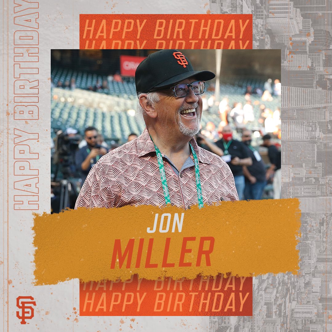 \"Happy Birthday to the great Jon Miller  