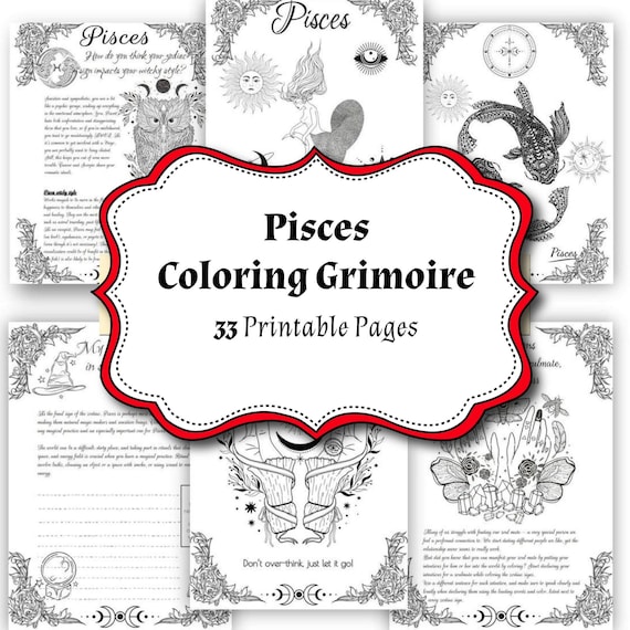 AleenaWicca's tweet image. Pisces Zodiac Astrology Cheat Sheets, Celestial etsy.me/35vPqu4 #zodiacsign #bosdigitaldownload #coloringbookpdf #magicwitchcraft @etsymktgtool