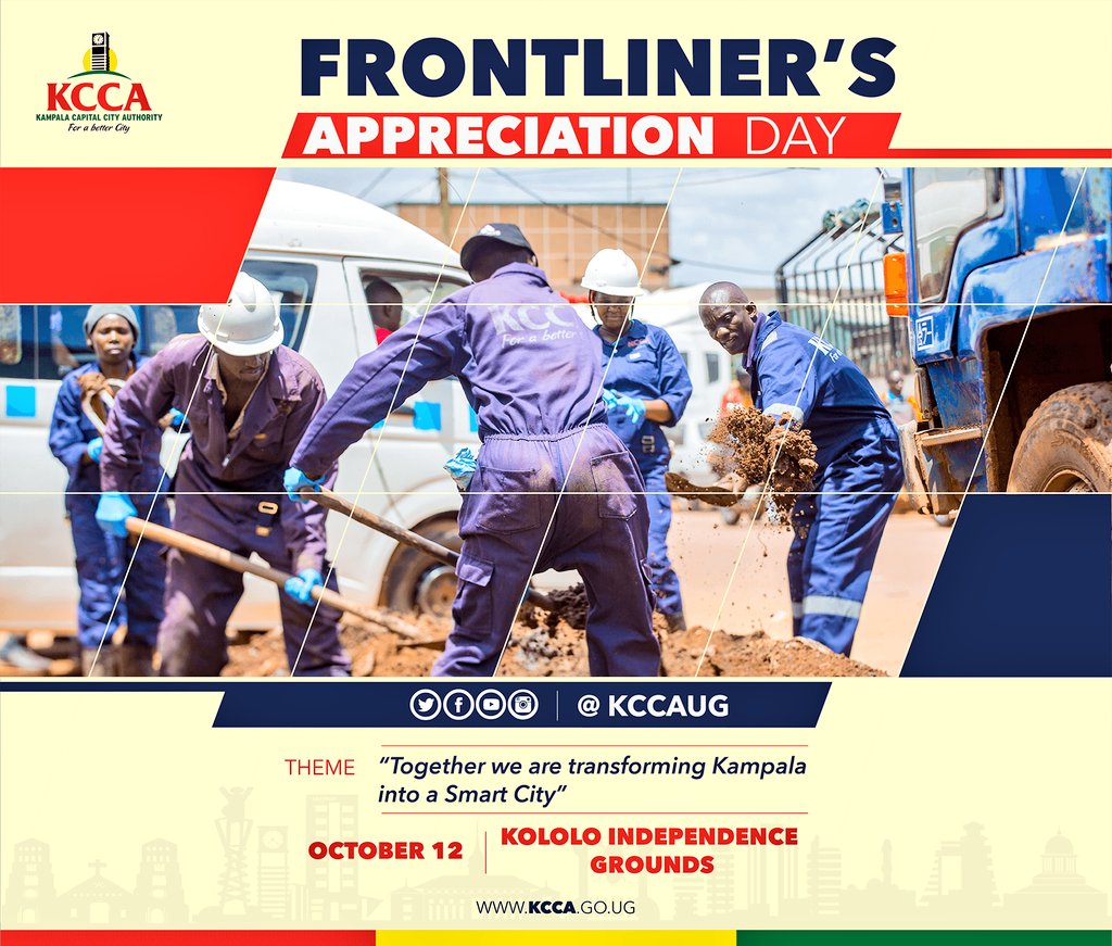 Tomorrow, we're going to celebrate our <a href="/KCCAUG/">Kampala Capital City Authority (KCCA)</a> City frontline workers. The team that does the hands-on work to keep it clean. Your role (and mine)? Respect them. Be mindful. Recognise their contribution. Be kind.