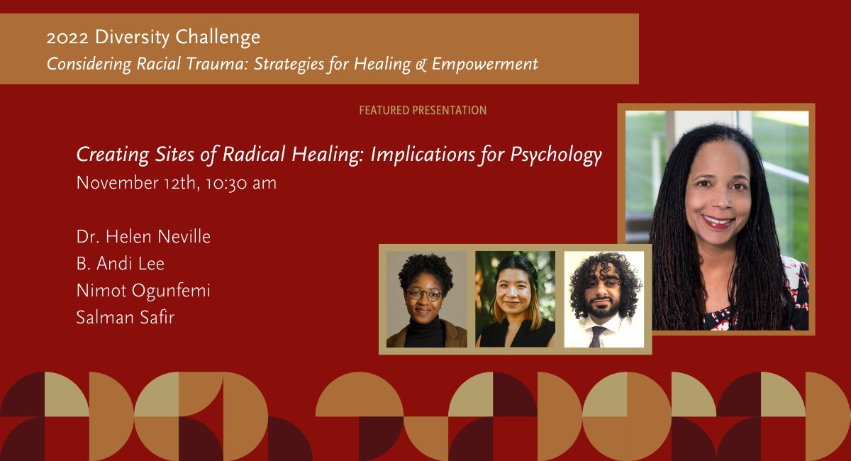 The 2022 Diversity Challenge begins in one month! Join our conversation and discuss ways to create radical healing spaces in one of many workshops to build strategies for Healing &amp; Empowerment.
Register Here: bit.ly/3SUKsMX