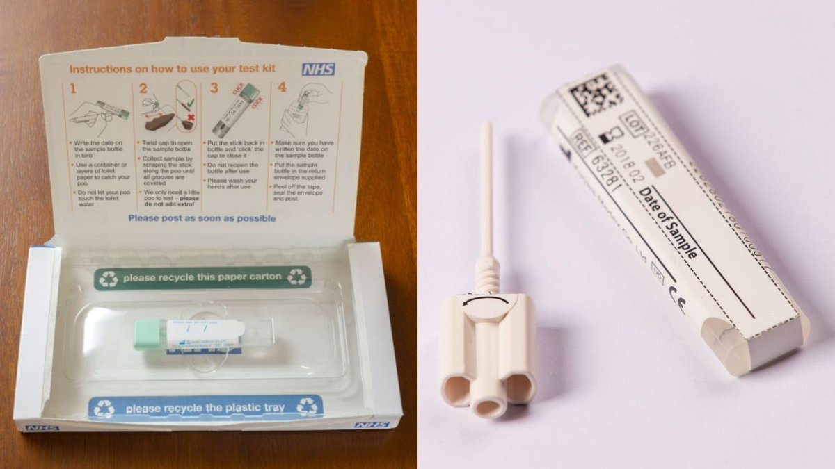 If you're aged 60-75, you will receive your @NHSuk bowel screening kit in the post every 2 years. However, this is gradually being changed to start at aged 50, so you may receive your first kit earlier! Find out more on what to expect via @bowelcanceruk bowelcanceruk.org.uk/about-bowel-ca…