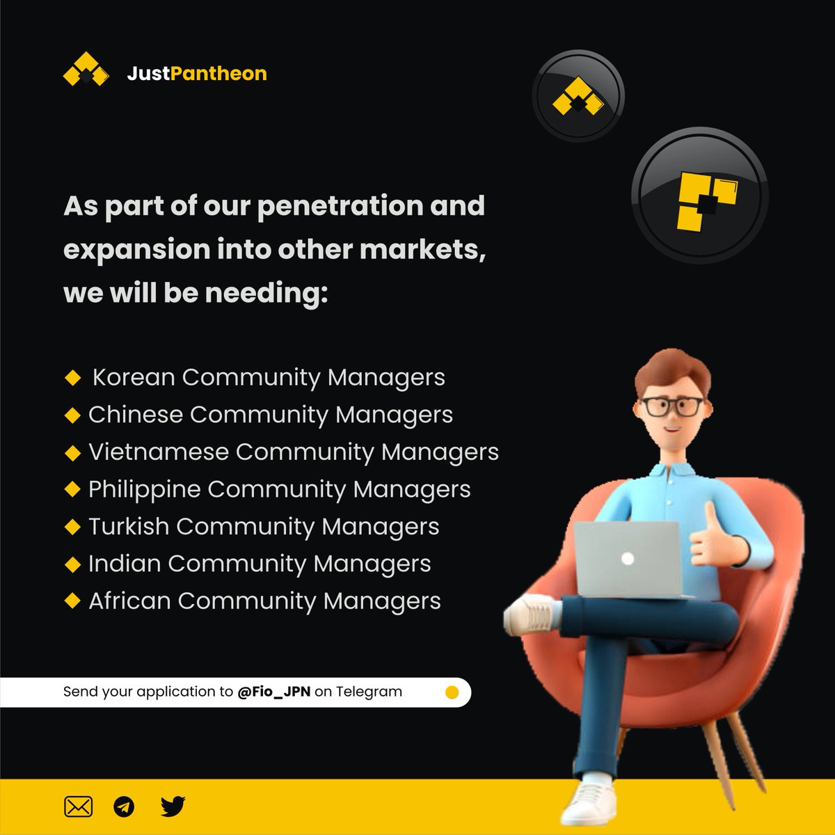 Just Pantheon Token tweet media