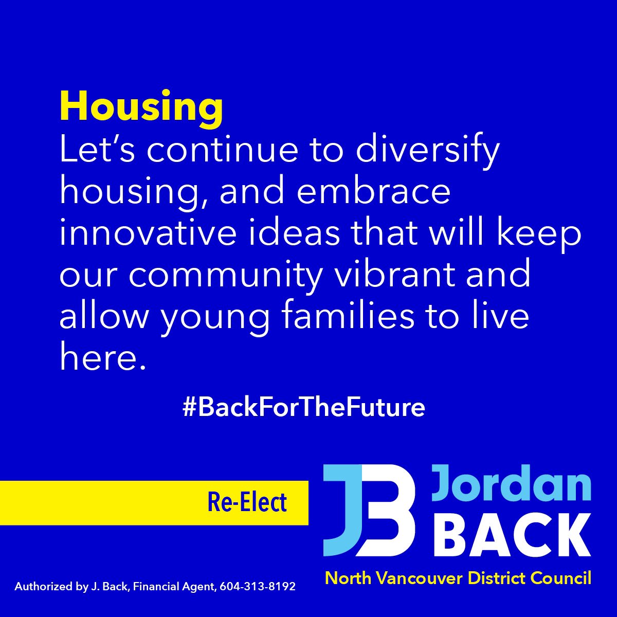 Please remember to VOTE this Saturday, October 15th! #BackForTheFuture #NorthVan