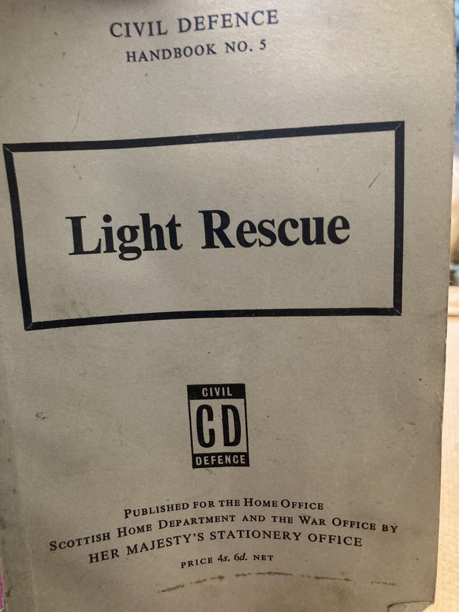 1957 USAR manual , who said we invented it! A relic of the cold war@and in immaculate condition .