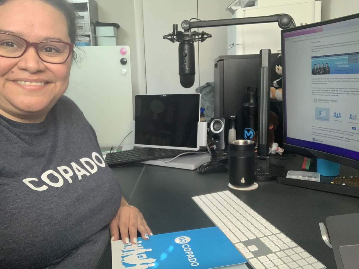 blancavleon's tweet image. Getting back to my @CopadoSolutions Consultant certification studies. ☁️💙 #CopadoChampion #WomenInDevOps #DevOpsArchitect #LatinaInTech