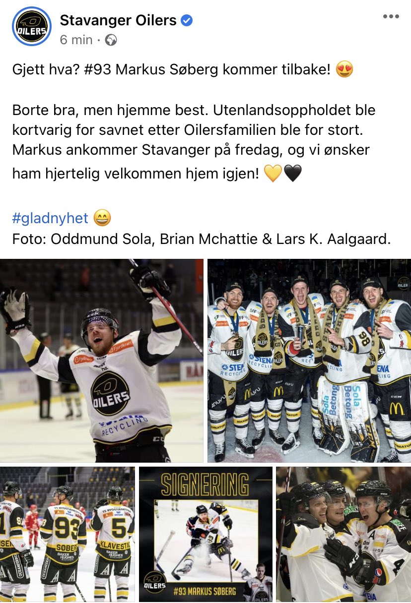 Nitten.no on Twitter: “🔙 Markus Søberg er tilbake! Fredag returnerer