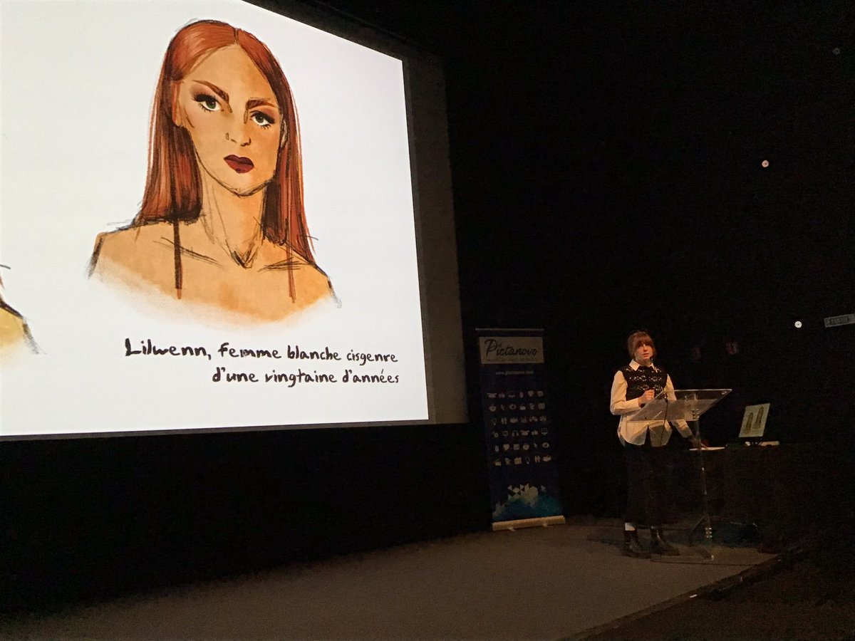 Pictanovo's tweet photo. #CreaTalents - Milena Mattioli pitche son projet " Sarcocarpe", un #courtmetrage d’animation en 2D qui invite à s’interroger sur la place des femmes dans la société et le regard porté sur le corps féminin. Milena est étudiante à l’#ESAAT @roubaix.
#bonnechance https://t.co/bUBVz7pCVy