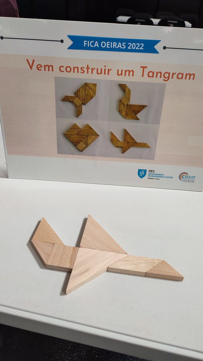 OplogG's tweet photo. Our visitors can build a Tangram and understand it's significance in the optimization world. https://t.co/sg2X5qySBw