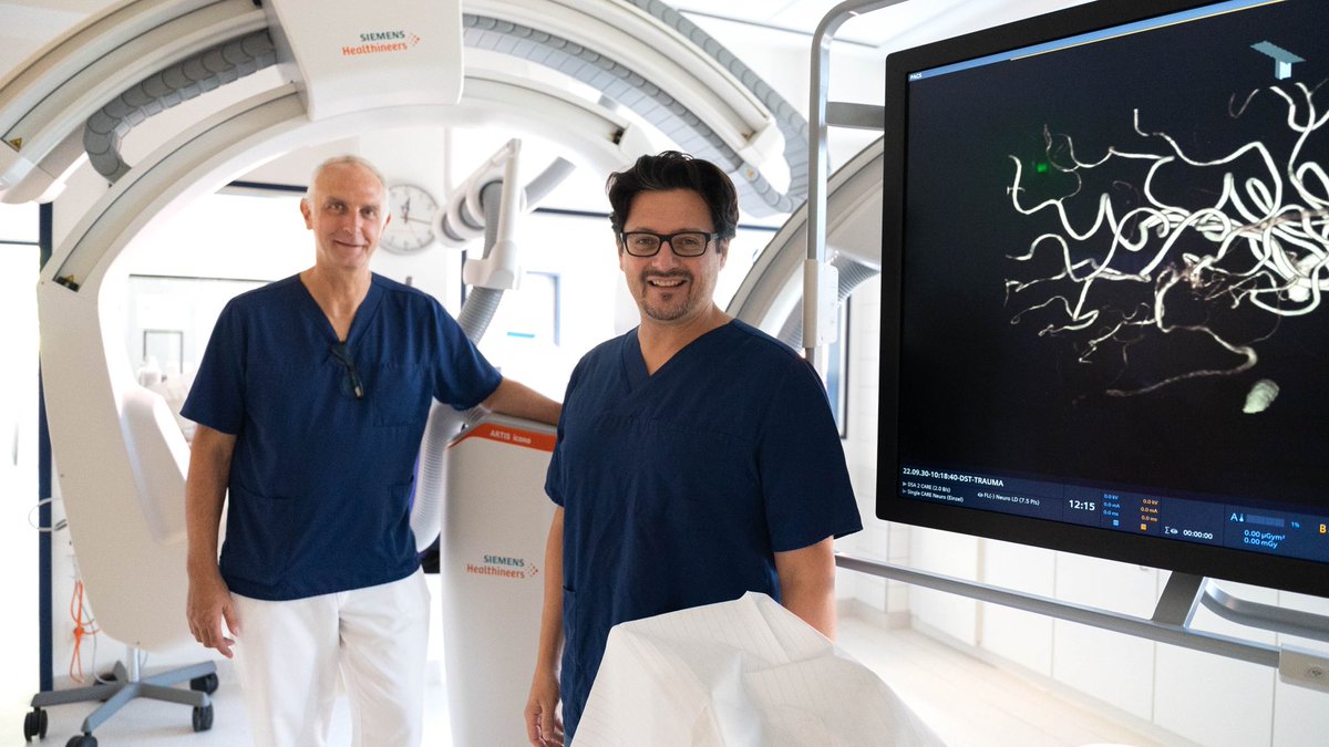 Finally there! Happy and excited to announce our excellent new Biplane Angio Suite Siemens Icono in Neuss! <a href="/SiemensDE/">Siemens Deutschland</a> <a href="/SiemensHealth/">Siemens Healthineers</a> <a href="/MPeyT1/">Marios Psychogios</a> <a href="/neuroangio1/">Neuroangio</a> <a href="/eytanraz/">Eytan Raz</a> <a href="/WBrinjikji/">Waleed Brinjikji</a>