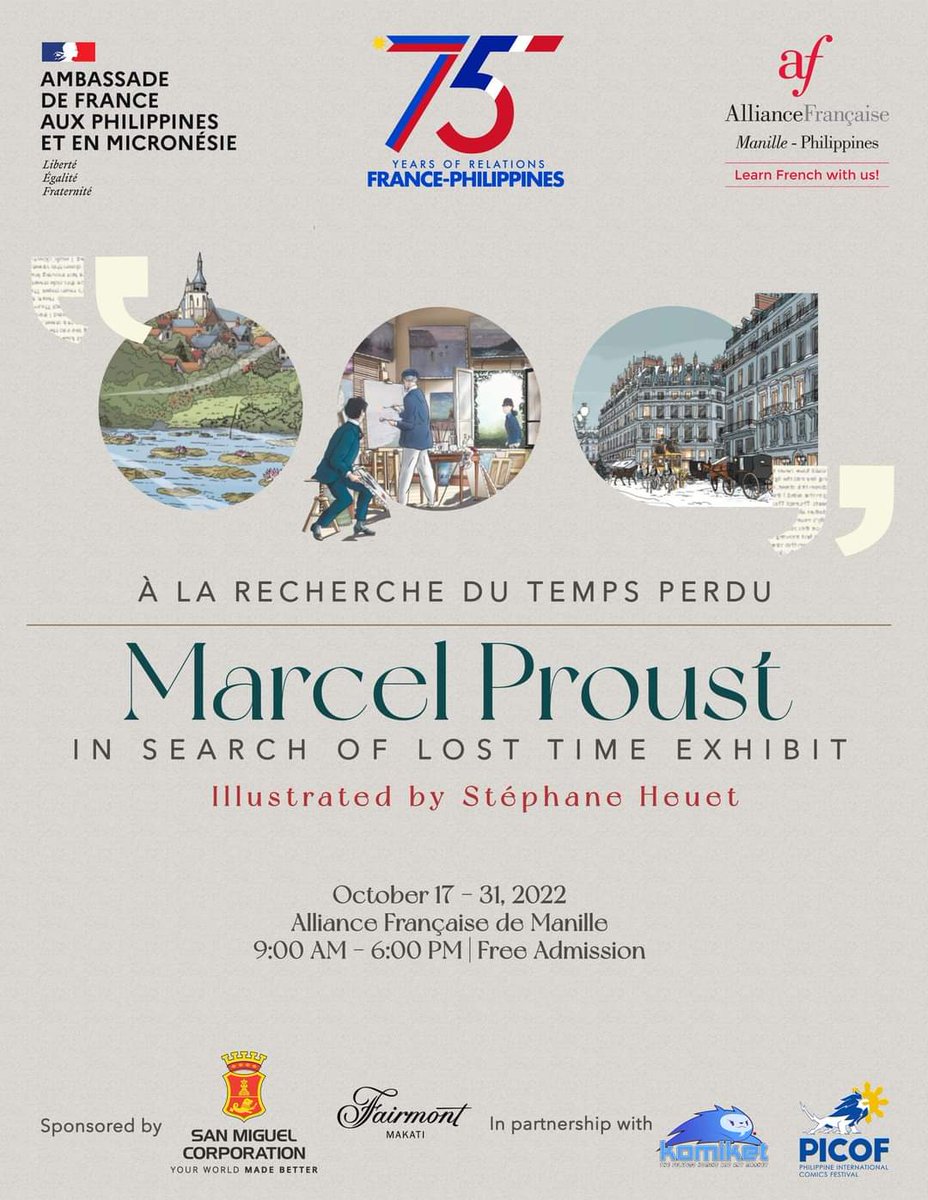 marc_piton's tweet photo. L'enlumineur de #MarcelProust débarque à Manille et c'est à partir du 16 octobre. A ne pas manquer! https://t.co/iBfP2cj7zx