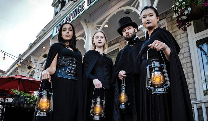 HolidayInnYGK's tweet photo. What's October without a ghost tour? The Haunted Walk of Kingston is a spine-tingling event for all ages! 👻 Details👉 @hauntedwalk 
#hauntedwalk #ghostour #ghostours #kingston_on https://t.co/FuxllrpmJh