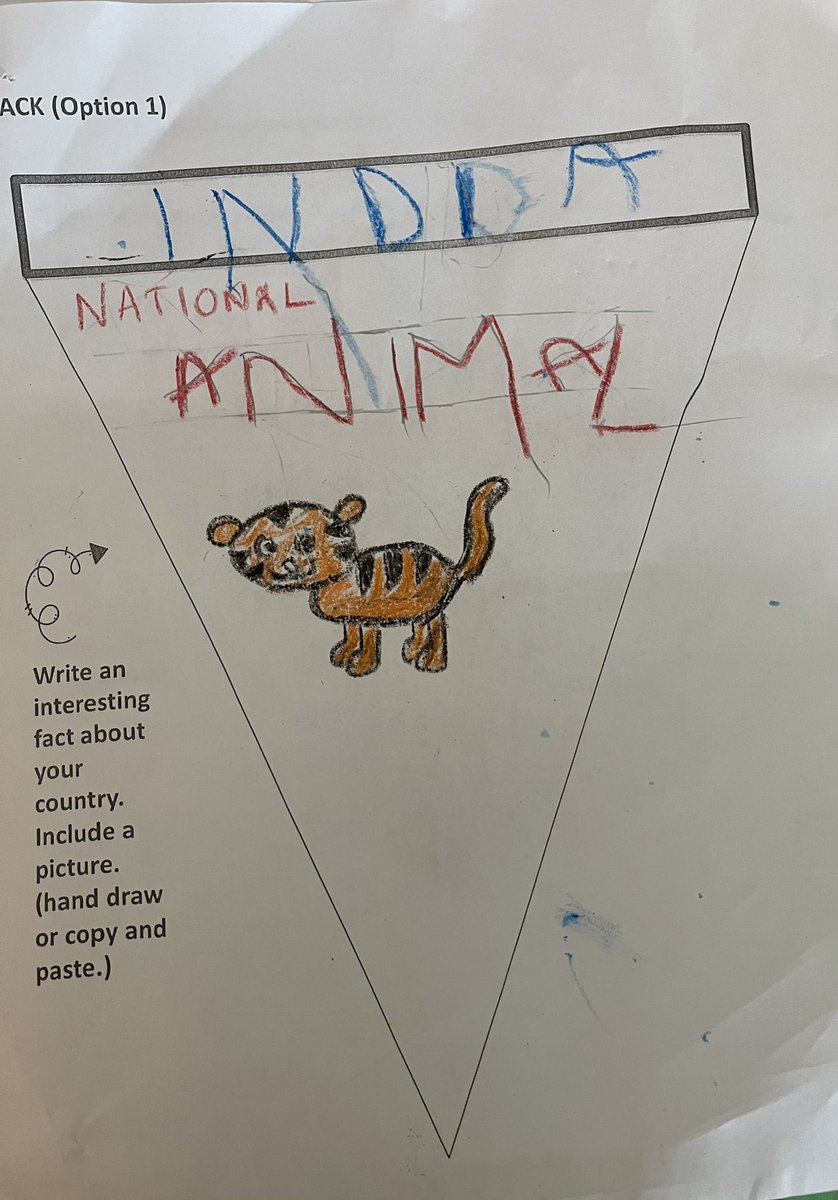 miss_shed's tweet photo. School Wide Diversity Banner - so impressed with our Kindergarten Students. @HillcrestTigers @SCDSBequity #tigercommunity https://t.co/cSVnlif4zv