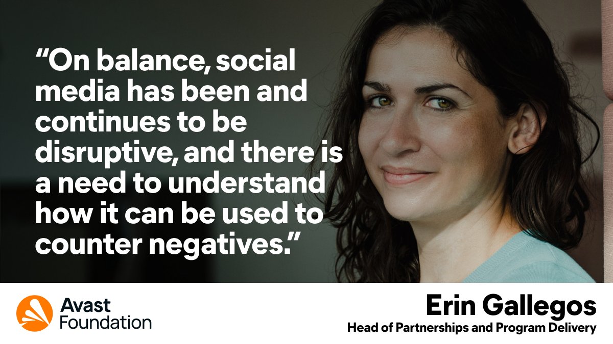 Avast Foundation (@avastfoundation) on Twitter photo Another opportunity to read a blog by our Head of Partnerships Erin Gallegos who reflects on the need for a good, systemic understanding of how social media is impacting democracy. 👉lnkd.in/eTnTAxp5 <a href="/erinapg/">Erin Gallegos</a> Another opportunity to read a blog by our Head of Partnerships Erin Gallegos who reflects on the need for a good, systemic understanding of how social media is impacting democracy. 👉lnkd.in/eTnTAxp5 <a href="/erinapg/">Erin Gallegos</a>